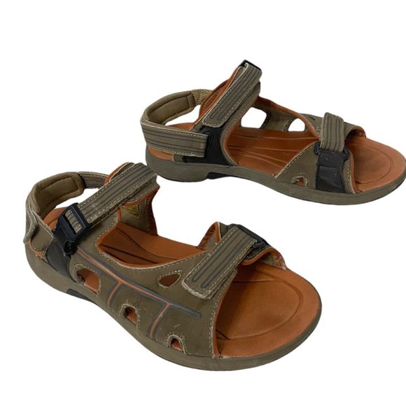 croft & barrow Other - Croft & Barrow Khaki Outdoor Hiking Sandals, 10